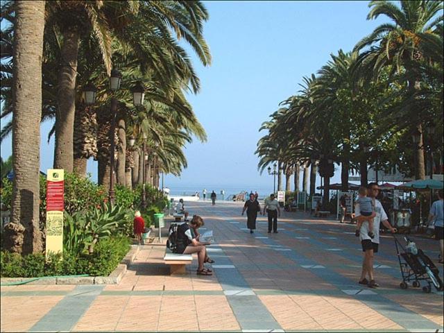 Nerja 1ª Linea De Playa De Burriana , Terraza Grande Al Mar Apartment Exterior foto