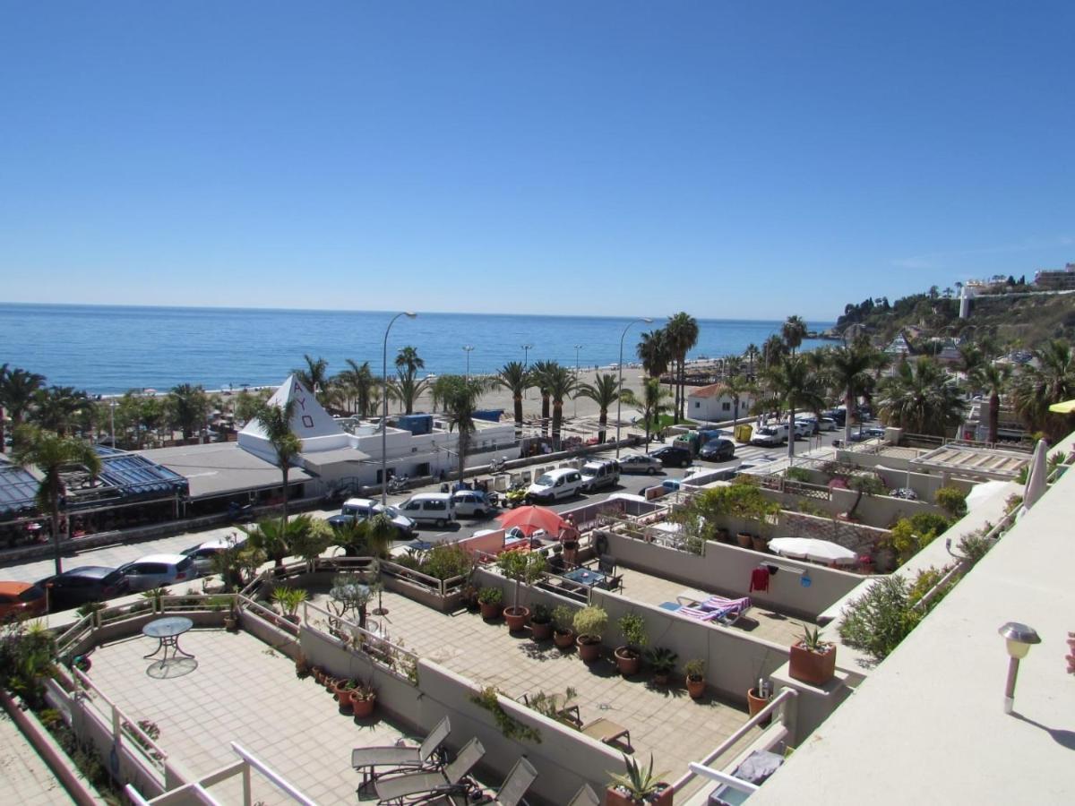 Nerja 1ª Linea De Playa De Burriana , Terraza Grande Al Mar Apartment Exterior foto